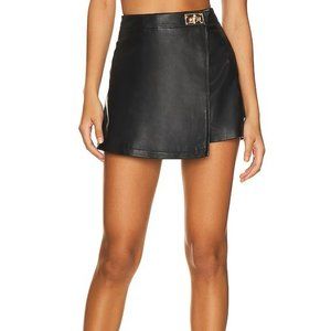 Karina Grimaldi - Petronella Leather Skirt - image 1